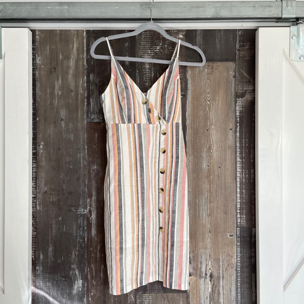 Striped women’s medium dress